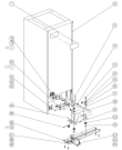 Схема №2 NRF71510XC (292281) с изображением Дверца для холодильной камеры Gorenje 299326