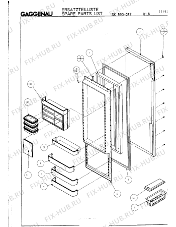 Схема №11 SK530062 с изображением Штекер для холодильной камеры Bosch 00323329