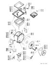 Схема №1 EV 1030 с изображением Декоративная панель для стиралки Whirlpool 481245212361