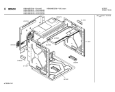 Схема №2 HBN245BAU с изображением Панель управления для плиты (духовки) Bosch 00299231