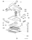 Схема №1 560D-W/GB с изображением Холдер для электровытяжки Aeg 50252888008