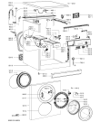 Схема №1 FL 1279 с изображением Рукоятка для стиралки Whirlpool 480111102088