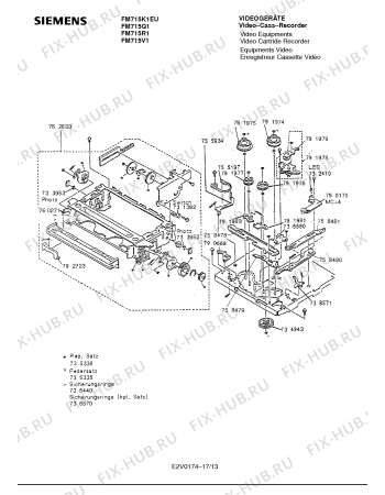 Схема №6 FM713V1 с изображением Клапан для видеоэлектроники Siemens 00782835