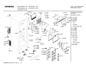 Схема №3 KS45U640 с изображением Дверь для холодильной камеры Siemens 00242121