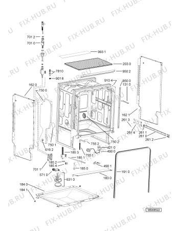 Схема №3 GSFL 3131 IN с изображением Диод для посудомоечной машины Whirlpool 480140102596