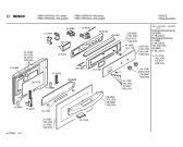 Схема №2 HBN112SFN с изображением Фронтальное стекло для электропечи Bosch 00296123