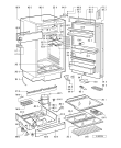 Схема №1 EVU 1343/2 AF с изображением Рукоятка для холодильной камеры Whirlpool 481249868139