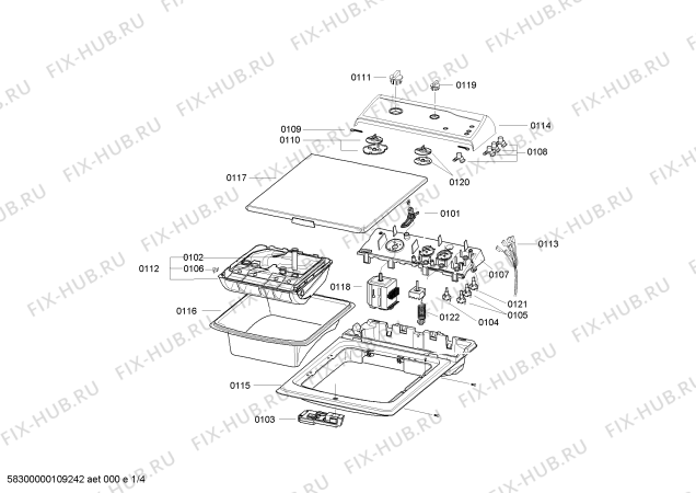 Схема №3 3TL930CM Balay TL930CM с изображением Кабель для стиральной машины Bosch 00442745