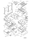 Схема №7 ARG 494/WP с изображением Полка для холодильника Whirlpool 481941879526
