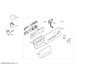 Схема №2 WFC41250TI Maxx WFC41250 с изображением Панель управления для стиралки Bosch 00442895
