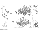 Схема №4 SHE43P06UC с изображением Регулировочный узел для посудомойки Bosch 00665411