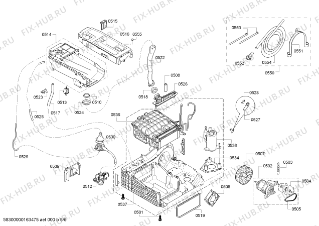 Схема №3 WTY88701FG HomeProfessional SelfCleaning Condenser с изображением Модуль управления, запрограммированный для электросушки Bosch 00630040