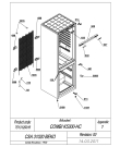 Схема №3 CSA31020X (7513120017) с изображением Запчасть для холодильника Beko 4543619000