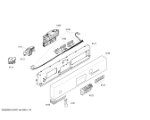 Схема №5 SGI46M65EU с изображением Передняя панель для посудомойки Bosch 00662467