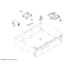 Схема №4 P304CLP с изображением Коллектор для плиты (духовки) Bosch 00144291