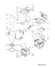 Схема №1 WOS52EM4AS с изображением Микромодуль для плиты (духовки) Whirlpool 481010514645