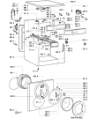 Схема №1 MIA 5000 с изображением Ручка (крючок) люка для стиральной машины Whirlpool 481949878474