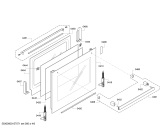 Схема №4 HBA63A224F с изображением Панель управления для духового шкафа Bosch 00707676