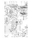 Схема №1 ADG 955 IXM с изображением Обшивка для посудомоечной машины Whirlpool 481245370074