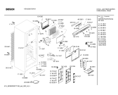 Схема №1 KSU32620NE с изображением Дверь для холодильника Bosch 00240835