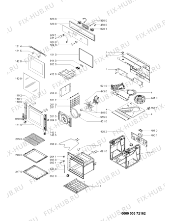 Духовой шкаф whirlpool akz 237