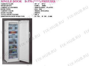 Холодильник Beko BEKO FDG 5700 HCA (6020487182) - Фото