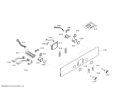 Схема №3 HBN630522F с изображением Фронтальное стекло для духового шкафа Bosch 00478643