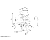 Схема №2 WOT24352FF с изображением Панель управления для стиральной машины Bosch 00676366