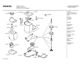 Схема №2 MK35218 EXTRAKLASSE с изображением Верхняя часть корпуса для кухонного комбайна Siemens 00094604