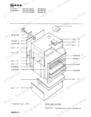 Схема №4 195305787 1077.23LRCDM-7 с изображением Переключатель для электропечи Bosch 00023231