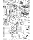 Схема №1 GSF 4851 TW-WS с изображением Обшивка для электропосудомоечной машины Whirlpool 481245379372