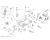 Схема №3 SBV65M00GB с изображением Передняя панель для посудомойки Bosch 00704646