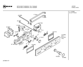 Схема №4 E1693N2 MEGA1699 с изображением Панель управления для духового шкафа Bosch 00437294