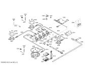 Схема №1 M66R36N0 ENC.M66R36N0 3G+1W FLAME C60O IH5 NEFF с изображением Варочная панель для плиты (духовки) Bosch 00681721