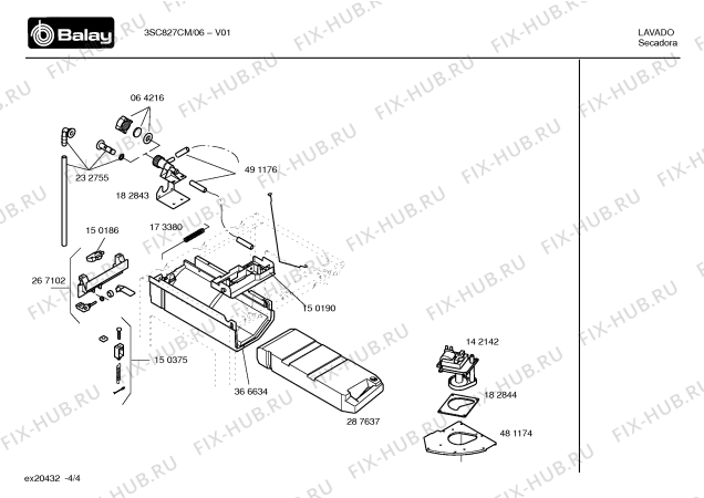 Схема №2 3SC847A SC847 с изображением Противень для сушильной машины Bosch 00215334