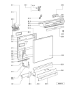 Схема №1 ADP 930/2 WH с изображением Панель для посудомойки Whirlpool 481245370113