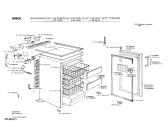 Схема №1 0705124071 GS13A с изображением Панель для холодильника Bosch 00110028