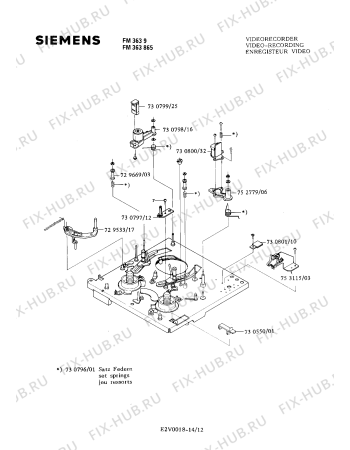 Схема №8 FM3639 с изображением Инструкция по эксплуатации для видеоэлектроники Siemens 00530346