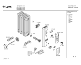 Схема №1 4DR2500 с изображением Декоративная панель для электрообогревателя Bosch 00268288