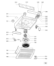 Схема №1 AKS 620 IX с изображением Вставка для вентиляции Whirlpool 481946689255