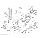 Схема №2 SRS33A02EU с изображением Передняя панель для электропосудомоечной машины Bosch 00369587