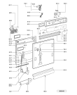 Схема №2 GSI 6451 IN с изображением Обшивка для посудомойки Whirlpool 481245371368
