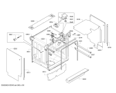 Схема №5 S41M86N7DE Excellent Made in Germany с изображением Передняя панель для посудомойки Bosch 00703686