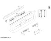 Схема №4 3VS708BA с изображением Набор кнопок для посудомоечной машины Siemens 10001651