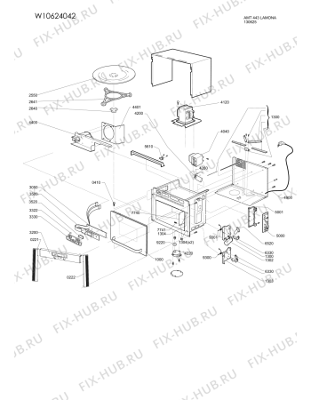 Схема №1 HJA70303 (F090952) с изображением Руководство для микроволновой печи Indesit C00366607