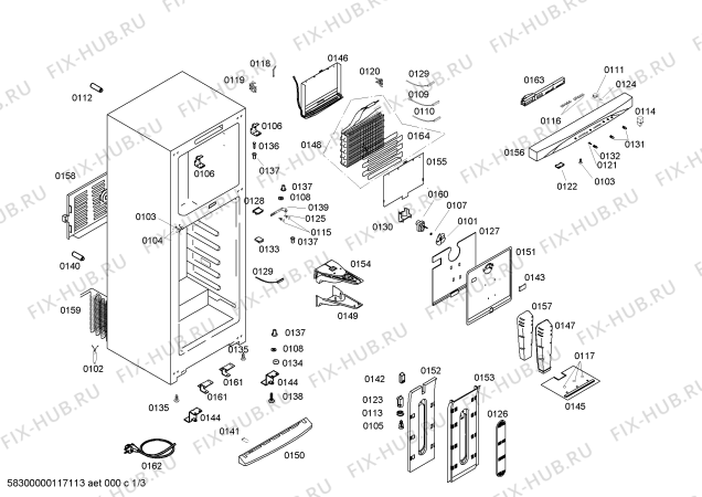 Схема №1 KSU49621AU с изображением Изоляция для холодильной камеры Bosch 00449553