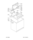 Схема №3 4KNTW5705TQ0 с изображением Обшивка для стиралки Whirlpool 480110100428