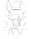 Схема №4 DEDW645SI с изображением Ящичек для электропосудомоечной машины DELONGHI DAU1590970