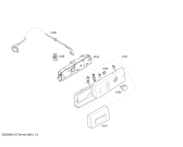 Схема №3 WTE863D1NL с изображением Панель управления для сушильной машины Bosch 00449590