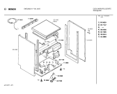 Схема №3 SMG3002SK с изображением Панель для посудомойки Bosch 00280775